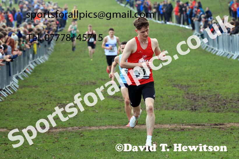Mens Under-20s, 2024 CAU Inter Counties Cross Country Champs., Wollaton Park, Nottingham. Photo: David T. Hewitson/Sports for All Pics